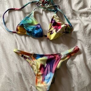 Watercolor swimsuit